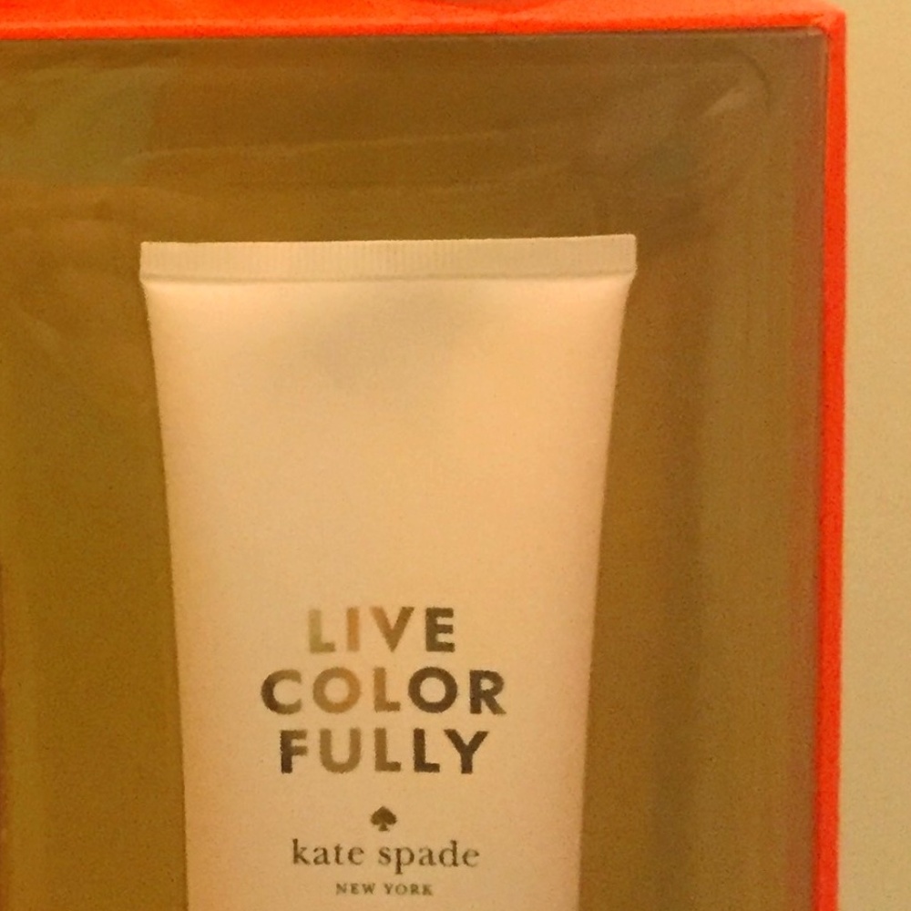 Kate Spade Live Colorfully Body Lotion 3.4 oz